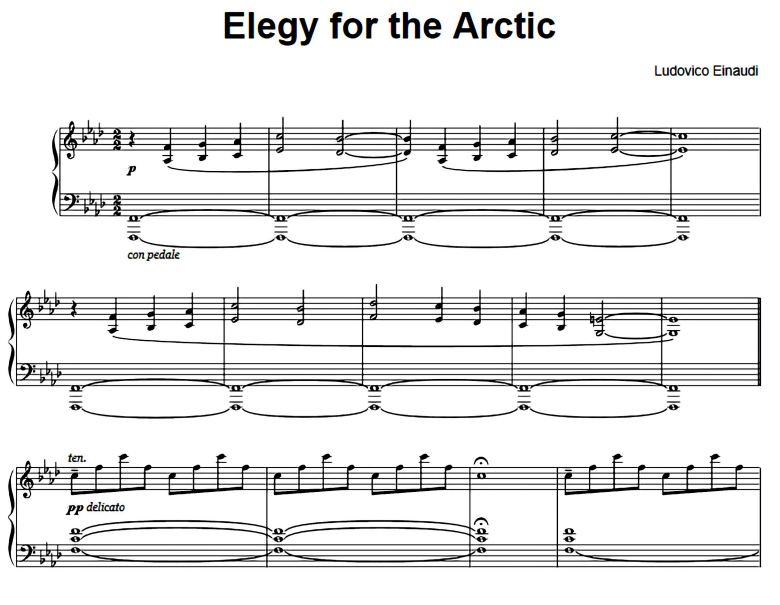 Ludovico Einaudi-Elegy For The Arctic