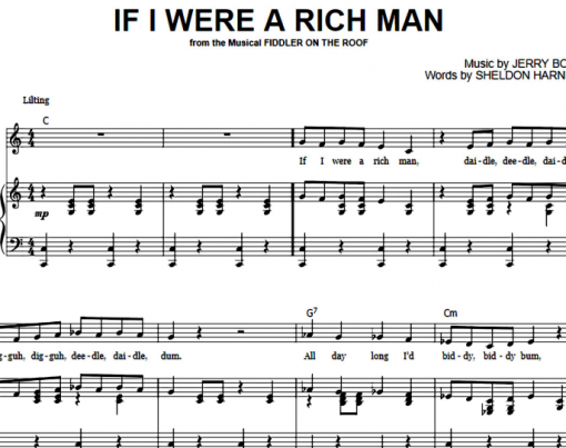 Fiddler On The Roof-If I Were a Rich Man