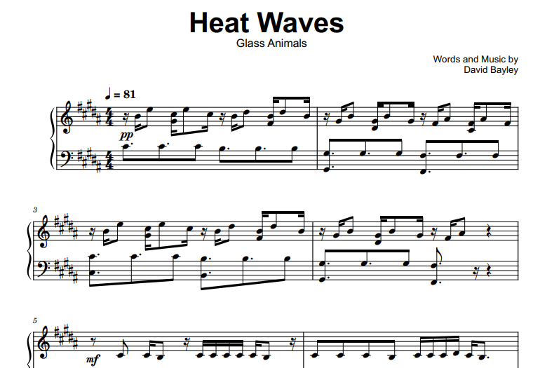 Glass Animals-Heat Waves