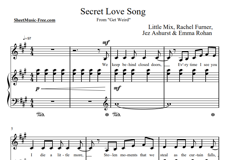 Little Mix-Secret Love Song