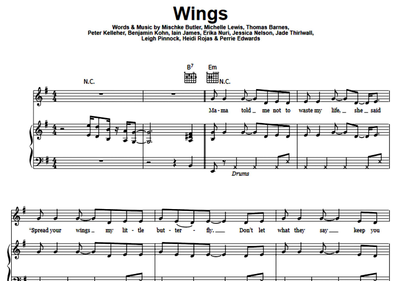 Little Mix-Wings