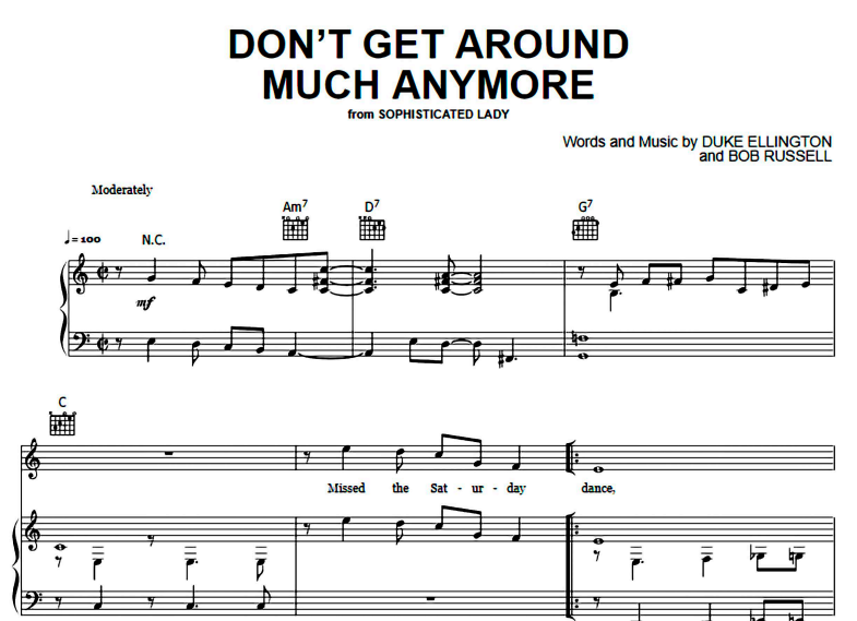 Louis Armstrong-Don’t Get Around Much Anymore