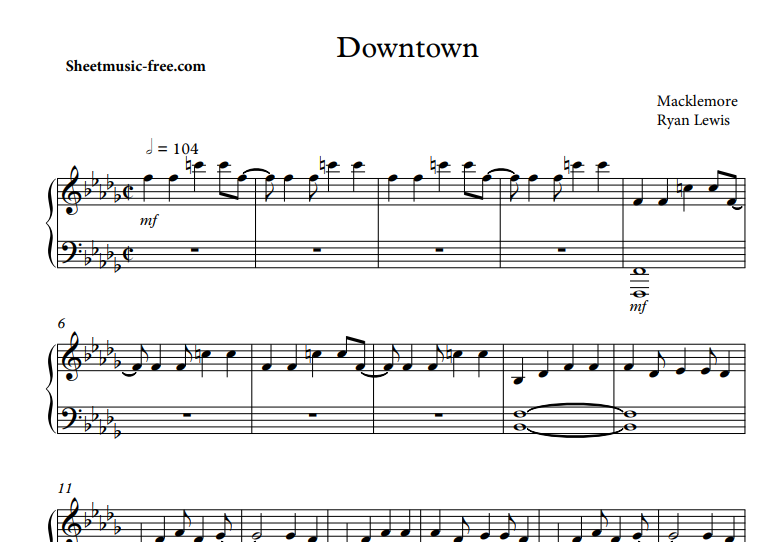 Macklemore Feat Kesha-Good Old Days Free Sheet Music PDF for Piano