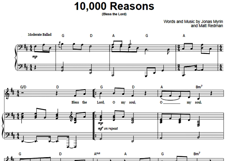 Matt Redman-10000 Reasons
