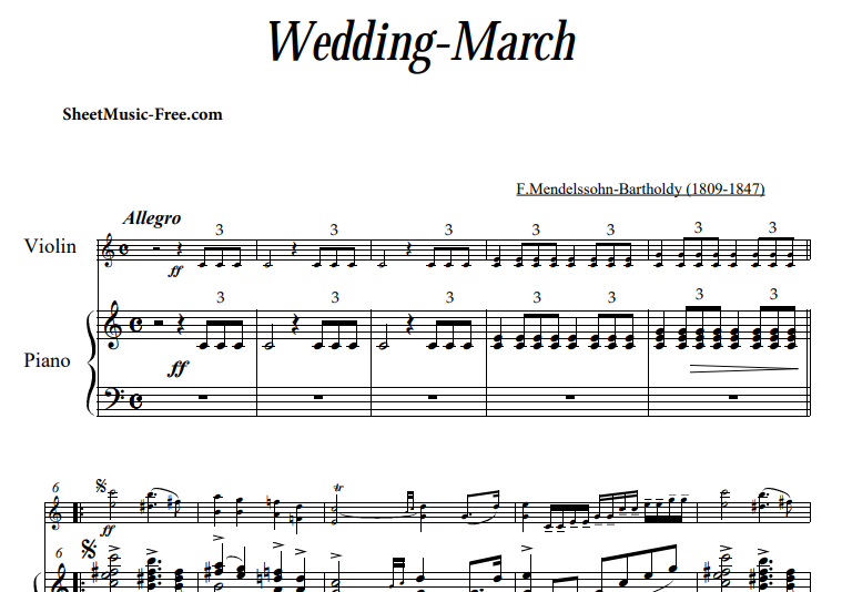 Mendelssohn-Wedding March