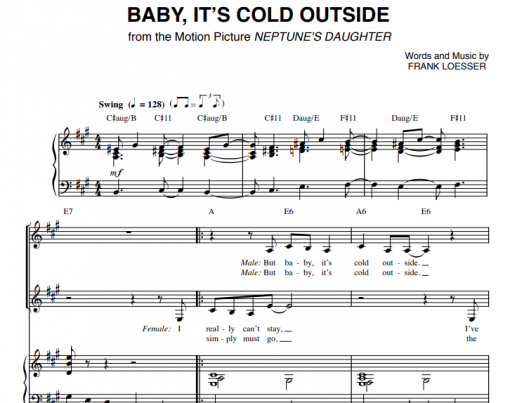 Michael Buble-Baby It’s Cold Outside