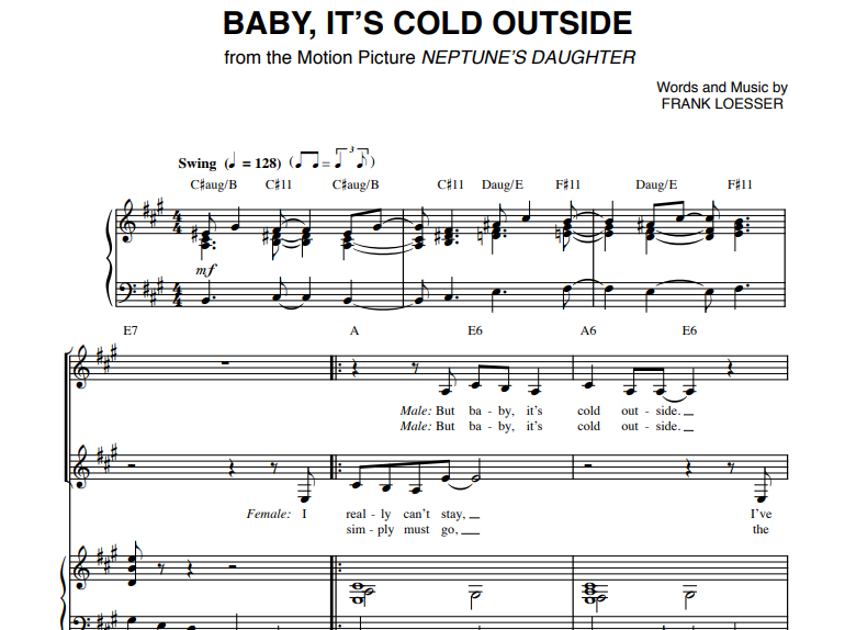 Michael Buble-Baby It’s Cold Outside