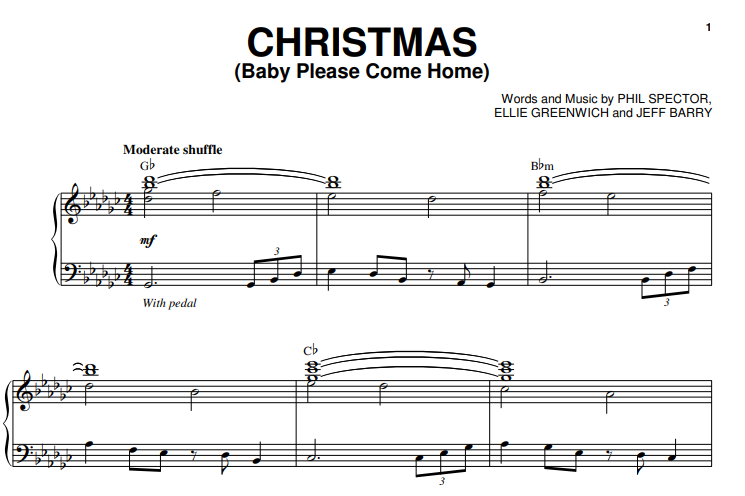 Michael Buble-Baby Please Come Home Free Sheet Music PDF for Piano 1 Michael Buble-Baby Please Come Home Free Sheet Music PDF for Piano