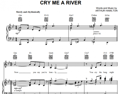 Michael Buble-Cry Me a River