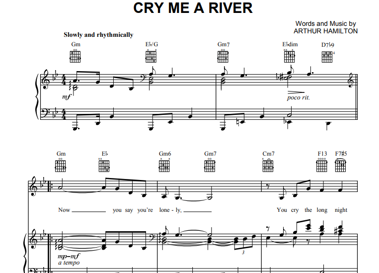 Michael Buble-Cry Me a River
