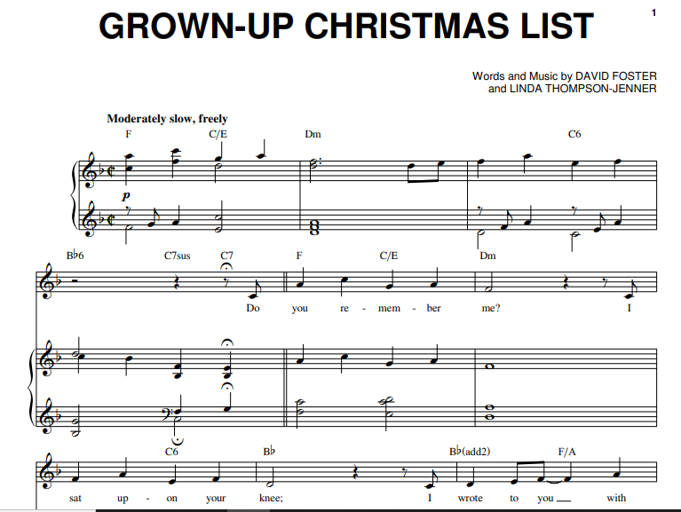 Michael Buble-Grown Up Christmas List