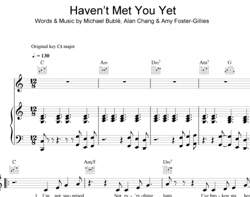 Michael Buble-Haven’t Met You Yet