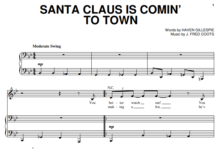 Michael Buble-Santa Claus Is Comin To Town