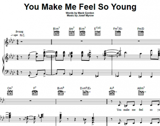 Michael Buble-You Make Me Feel So Young