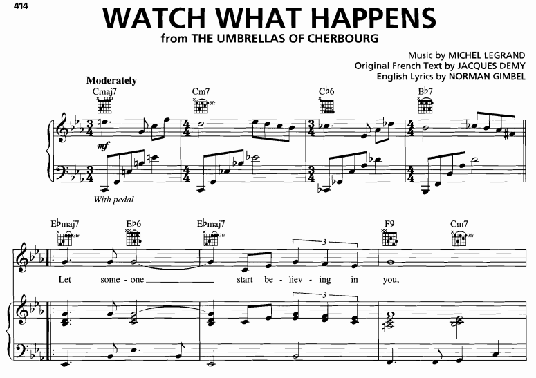 Michel LeGrand-Watch What Happens