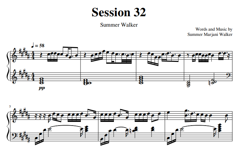 Summer Walker-Session 32