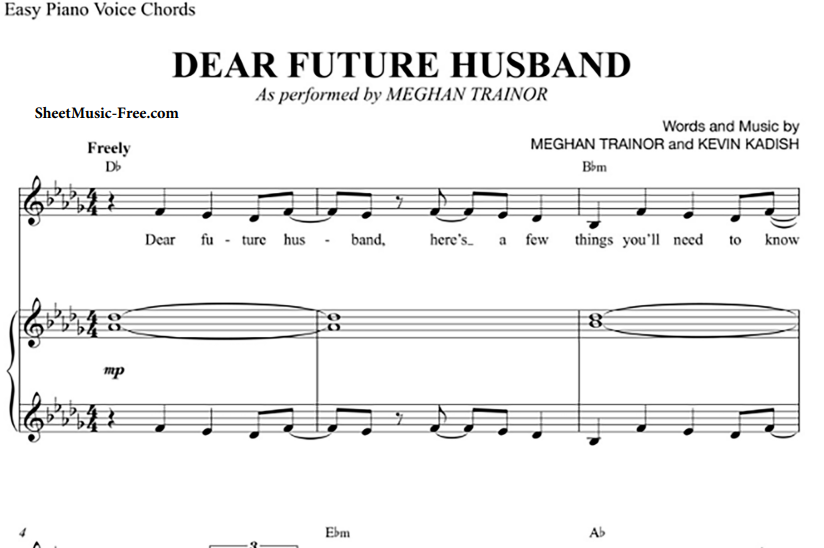 Meghan Trainor-Dear Future Husband