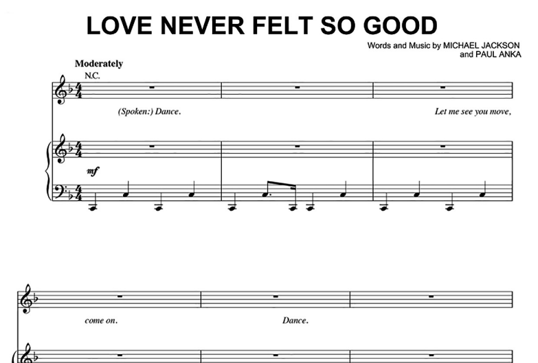 Michael Jackson-Love Never Felt So Good