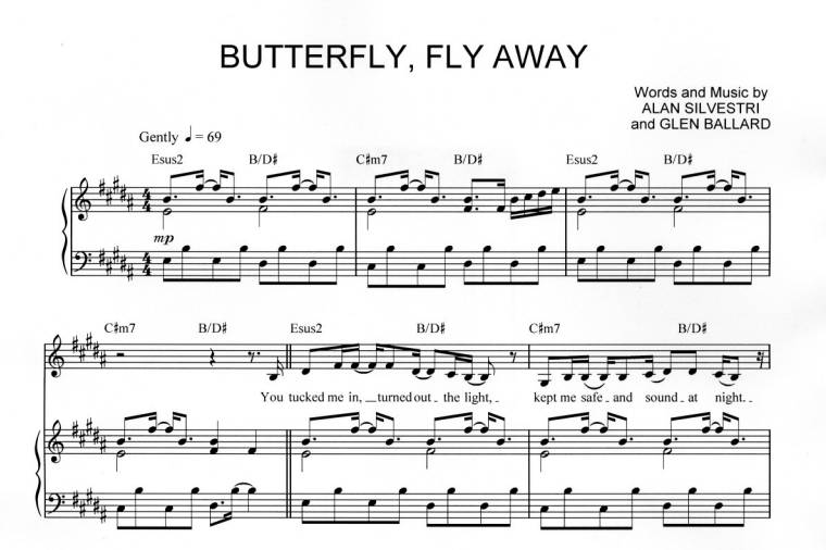 Miley Cyrus-Butterfly Fly Away