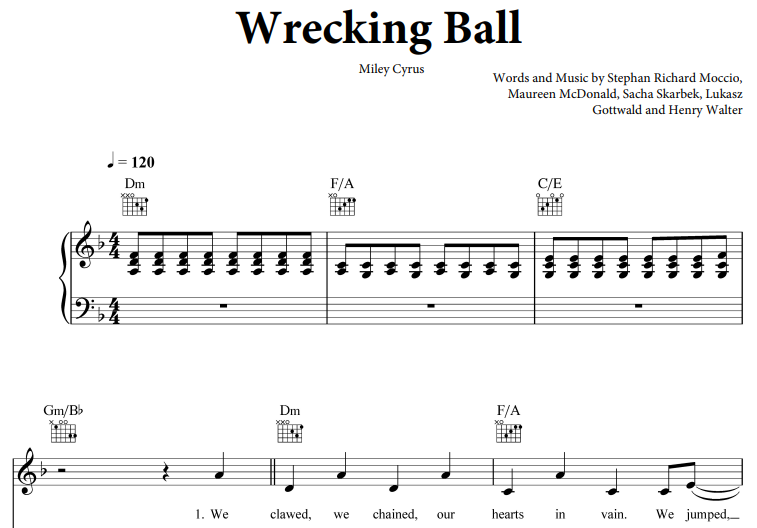 Miley Cyrus-Wrecking Ball