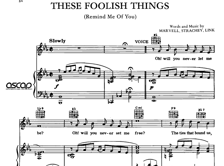 Nat King Cole-These Foolish Things