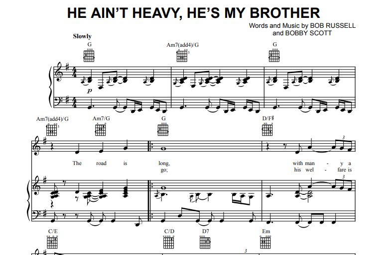 Neil Diamond-He Ain’t Heavy He’s My Brother