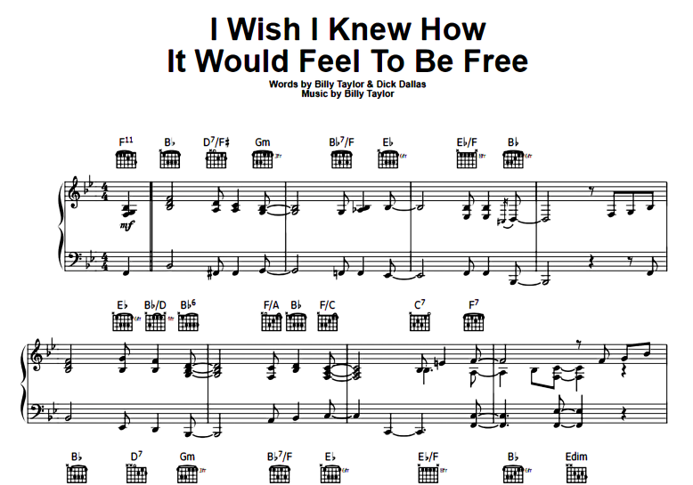 Nina Simone-I Wish I Knew How It Would Feel to Be Free