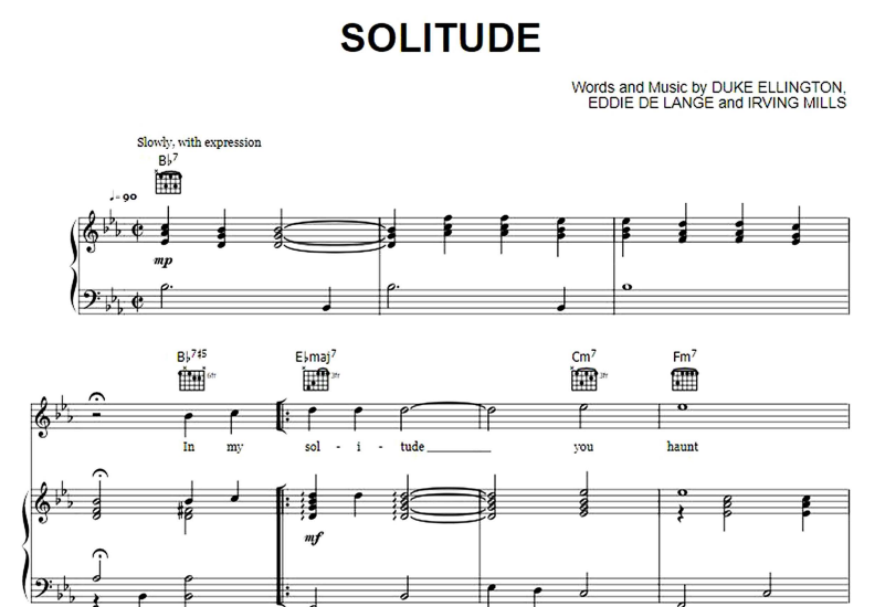 Nina Simone-Solitude