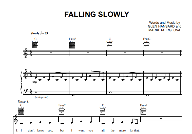 Once-Falling Slowly