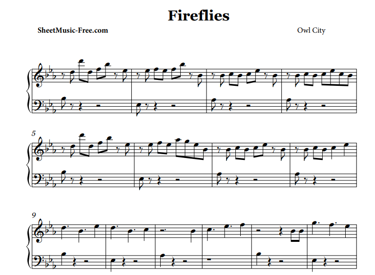 Owl City-Fireflies