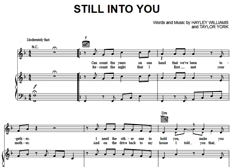 Paramore-Still Into You