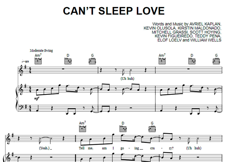 Pentatonix-Can’t Sleep Love Free Sheet Music PDF for Piano 7 Pentatonix-Can’t Sleep Love Free Sheet Music PDF for Piano