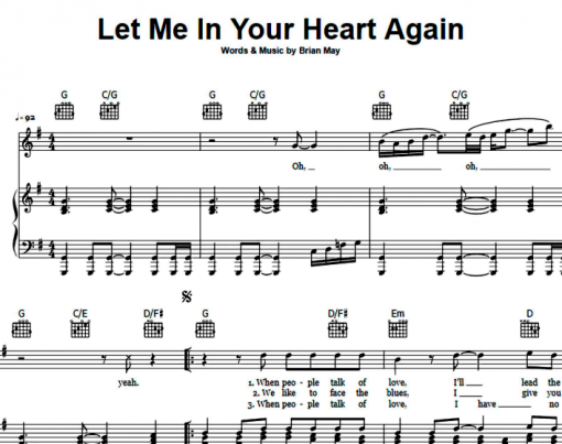 Queen-Let Me In Your Heart Again