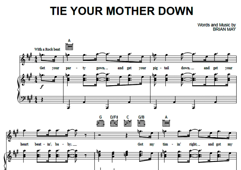 Queen-Tie Your Mother Down