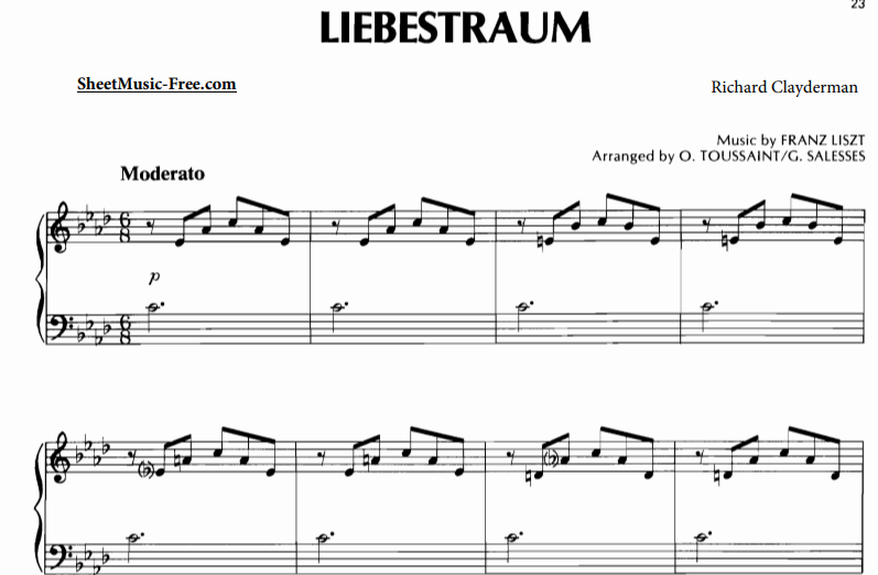 Richard Clayderman-Liebestraum