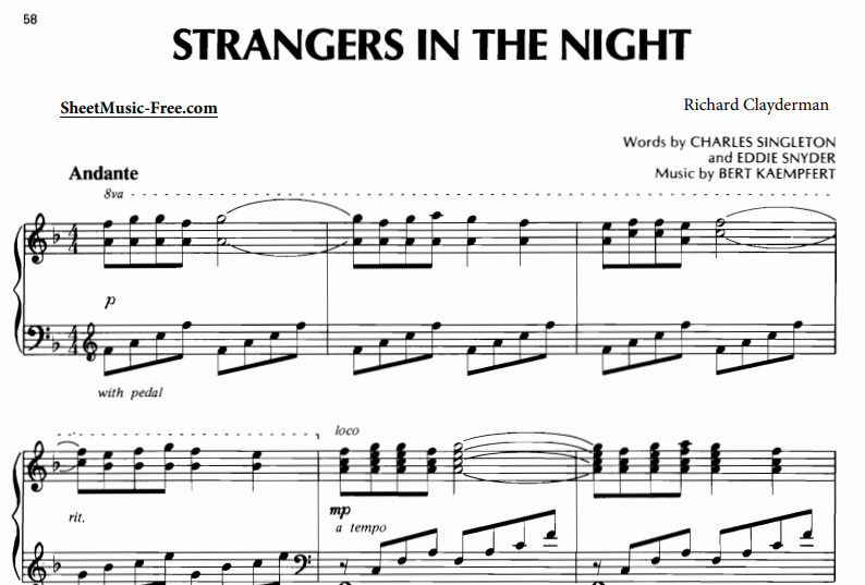 Richard Clayderman-Strangers In The Night