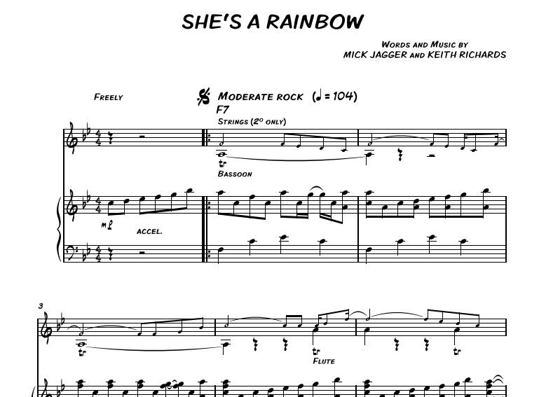 Rolling Stones-She’s a Rainbow