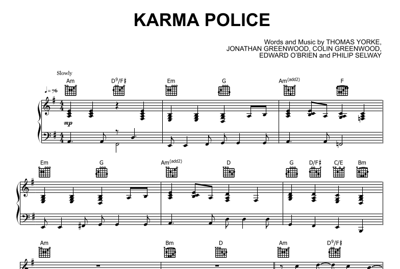 Radiohead-Karma Police