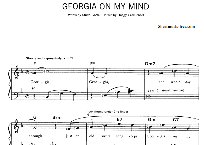 Ray Charles-Georgia On My Mind