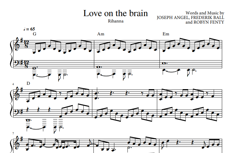 Rihanna-Love On The Brain