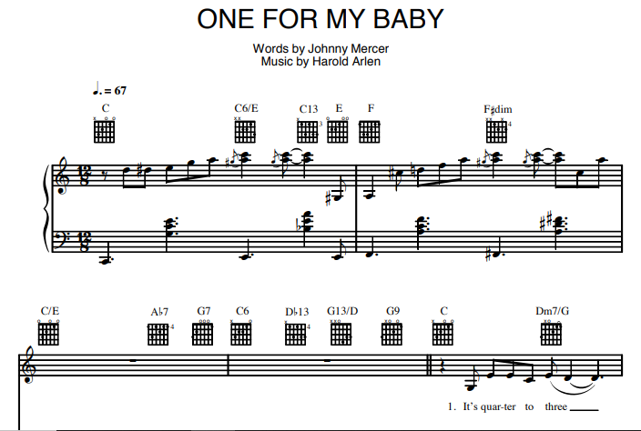 Robbie Williams-One for My Baby Free Sheet Music PDF for Piano 7 Robbie Williams-One for My Baby Free Sheet Music PDF for Piano