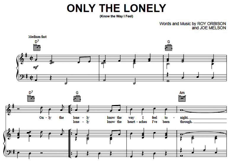 Roy Orbison-Only The Lonely