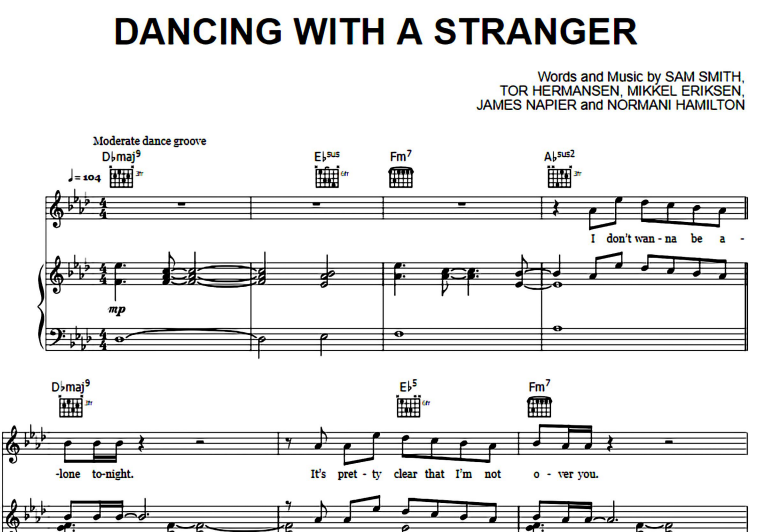 Sam Smith-Dancing With A Stranger