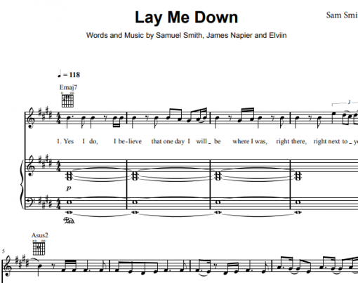 Sam Smith-Lay Me Down