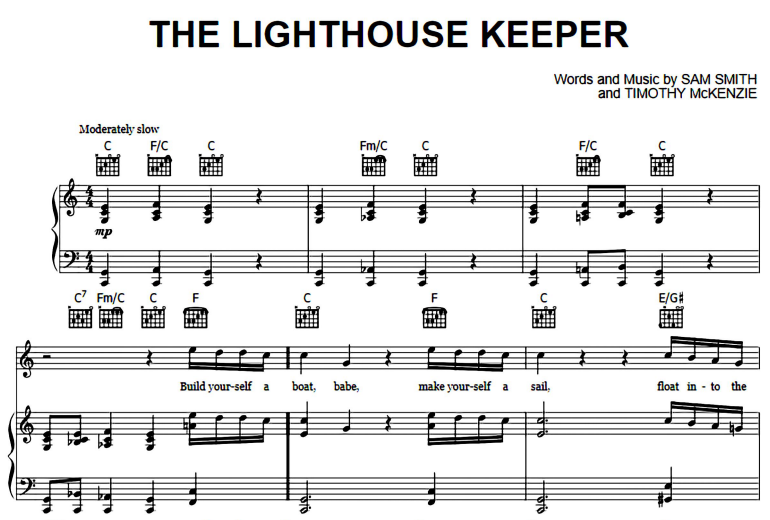 Sam Smith-The Lighthouse Keeper