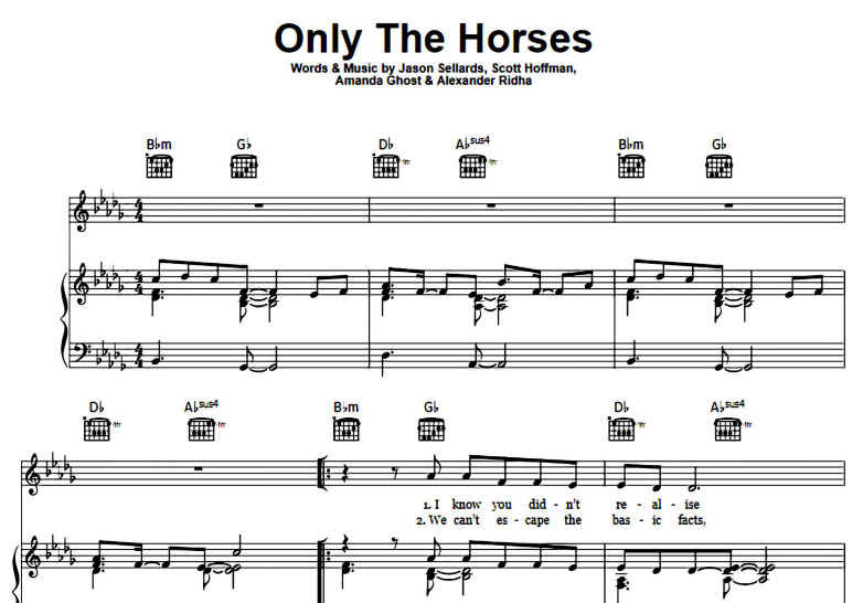 Scissor Sisters-Only The Horses