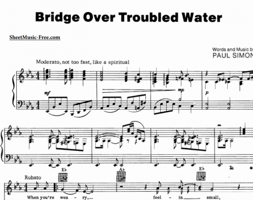 Simon And Garfunkel-Bridge Over Troubled Water
