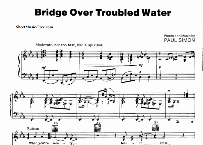 Simon And Garfunkel-Bridge Over Troubled Water