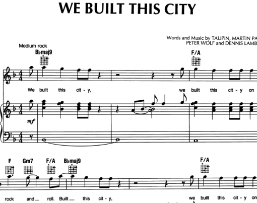 Starship-We Built This City