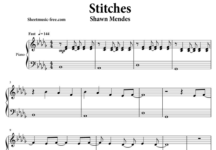 Shawn Mendes-Stitches
